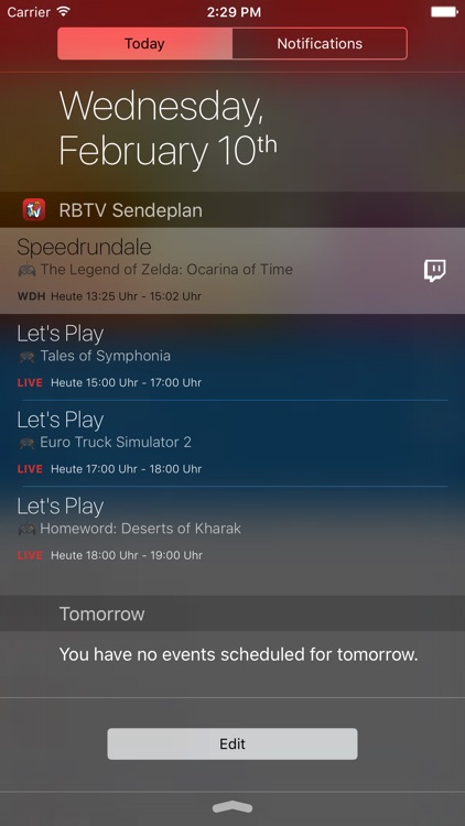 RBTV: Inoffizielle App zum RocketBeansTV-Stream screenshot-4