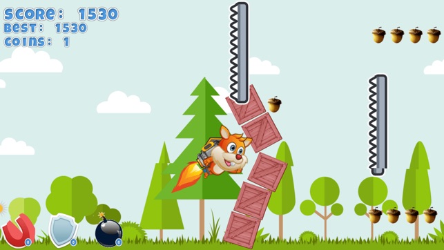 Squirrel Jetpack Adventure(圖4)-速報App