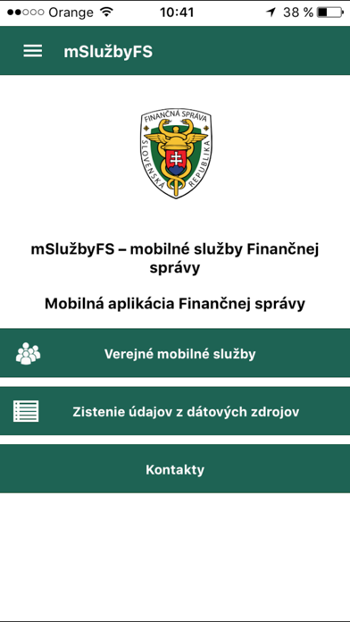 How to cancel & delete Info služby Finančnej správy from iphone & ipad 1