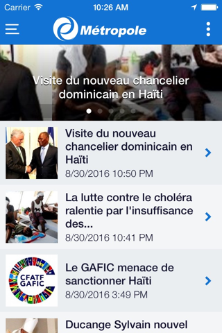 Metropole Haiti screenshot 2