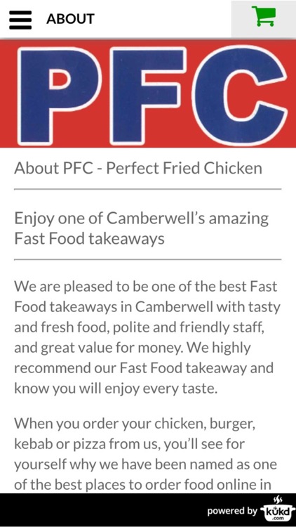 PFC - Perfect Fried Chicken Fast Food Takeaway screenshot-3