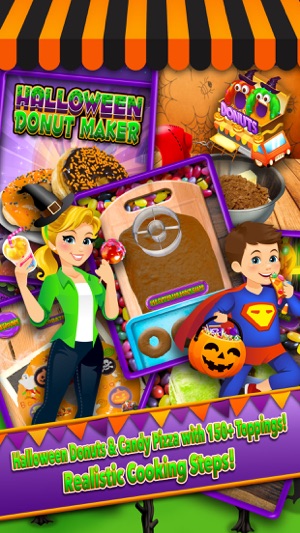 Halloween Theme Park Fair Food Maker Dessert Chef(圖3)-速報App