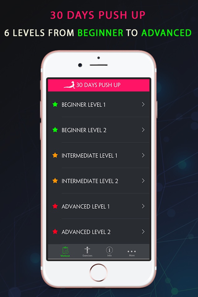30 Day Push Up Fitness Challenges ~ Daily Workout screenshot 2