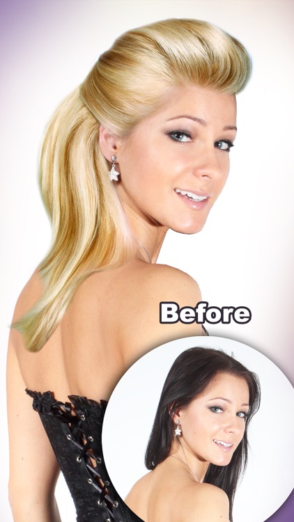 Long Hair Styles Recolor Changer Wig Effects Salon