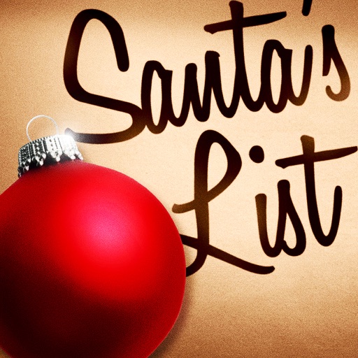 Santa's List - Christmas Gift Organizer iOS App