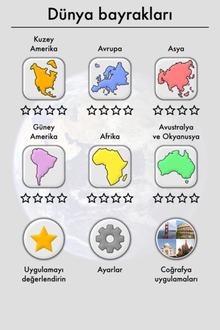 Flags of All World Continents screenshot 2