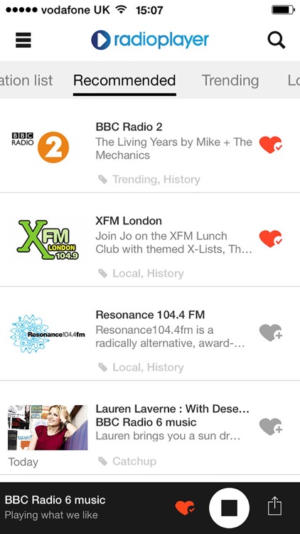 Radioplayer - free UK radio screenshot-3
