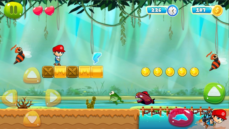 Super Platform Jungle Adventure Best World screenshot-3