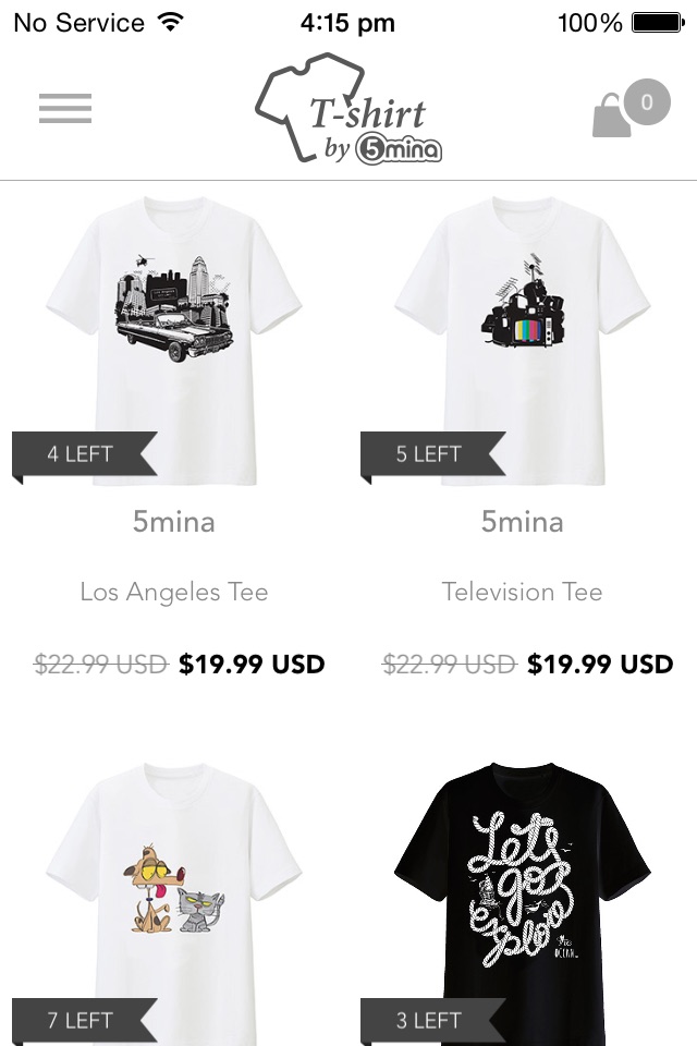 5mina Tees screenshot 4