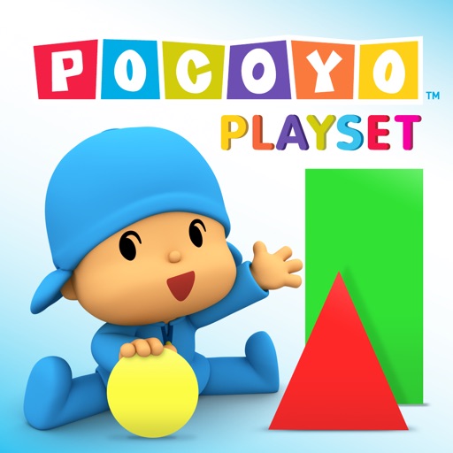 Pocoyo Playset - 2D Shapes iOS App