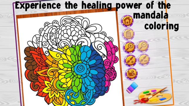 Mandala Coloring Book - Adults Coloring Book Relax(圖4)-速報App