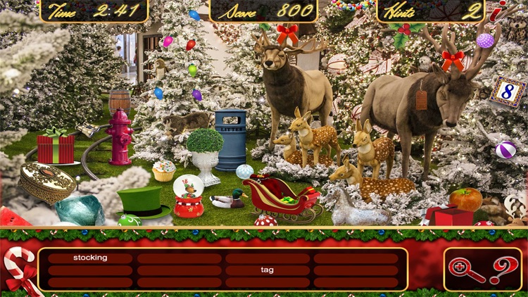 Christmas Celebration Hidden Object Puzzle Games