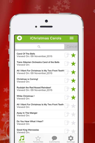 iChristmas Carols screenshot 2