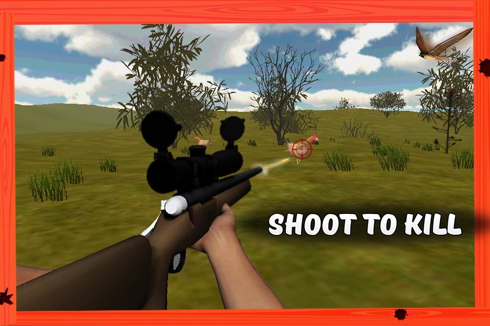 3D Chicken Hunter Simulator – Pick up hunting rifles & shoots animal to kill screenshot 4