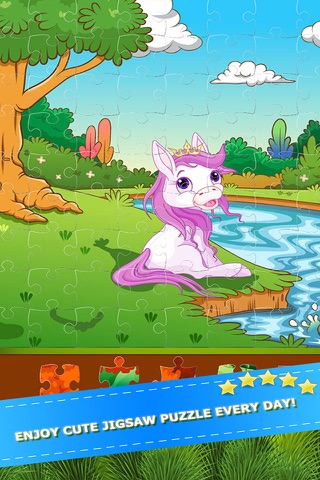 My little Horse Pony Jigsaw Puzzles Game for Girls screenshot 3