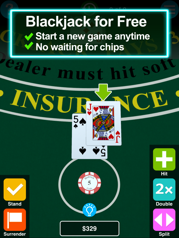 BC Blackjack screenshot