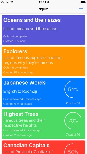 Squiz - build your own quizzes!(圖1)-速報App