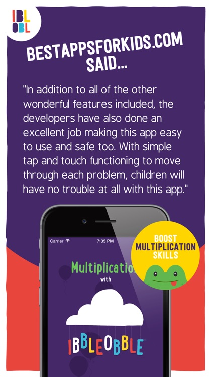 Multiplication with Ibbleobble screenshot-4