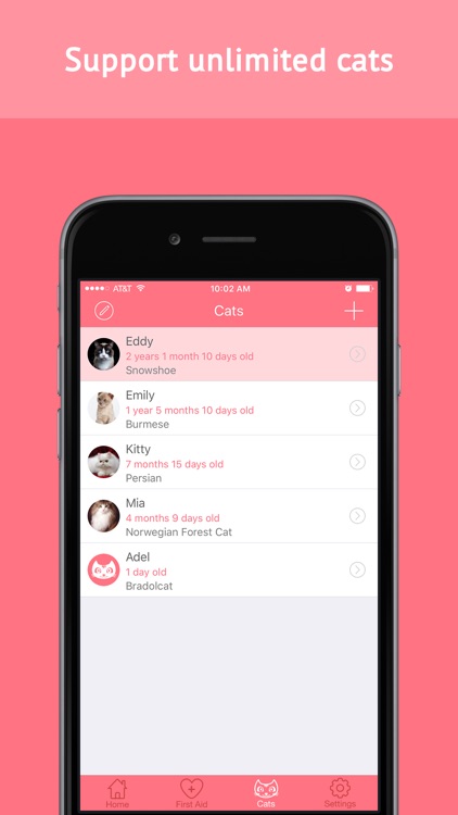 Cat Buddy Pro - My Cat File and First Aid screenshot-4