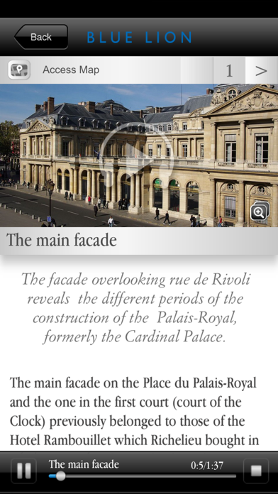 How to cancel & delete Paris - The Palais-Royal Guide Preview from iphone & ipad 1