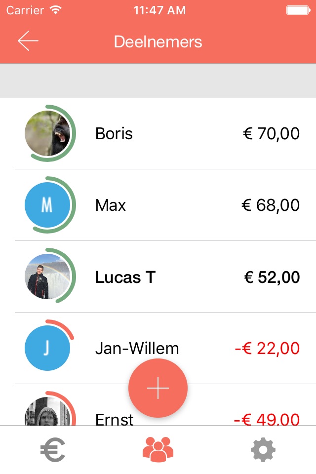 WieMee - Cost sharing made easy screenshot 3