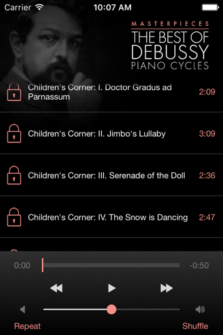 Debussy: Piano Cycles screenshot 3