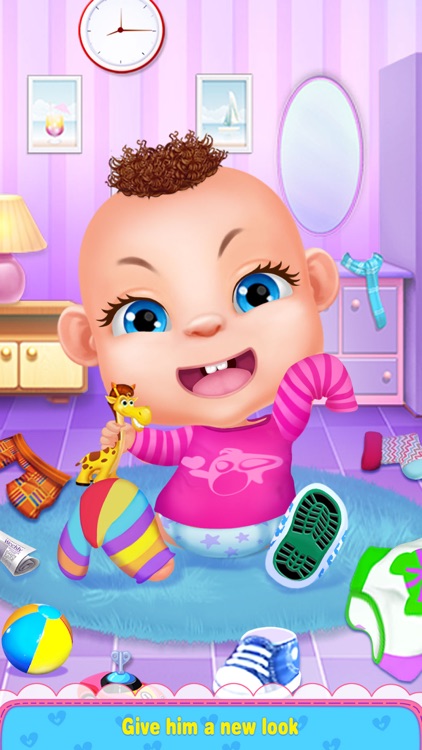 Baby Care Story - Newborn Salon, Food and Dressup Games for Kids