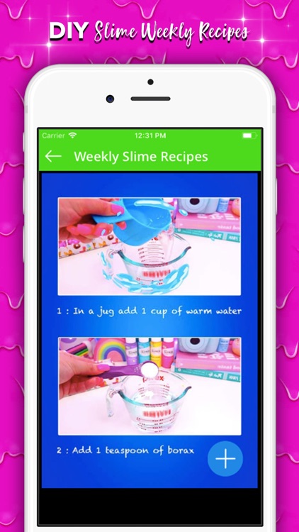 Diy Slime Weekly Recipes screenshot-3