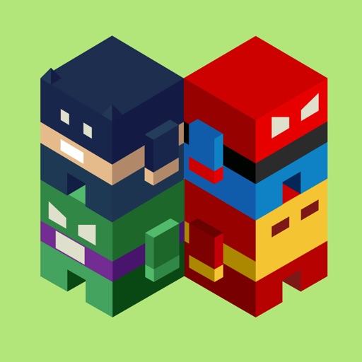 Geometry CubeCraft SuperHero TeamUp Survival Dash iOS App