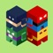 CubeCraft Superheroes Jump is a fascinating game of endless running