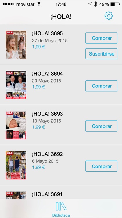 ¡HOLA! ESPAÑA Revista impresa