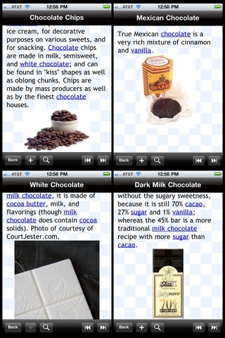 Chocolate Glossary Terms screenshot 2