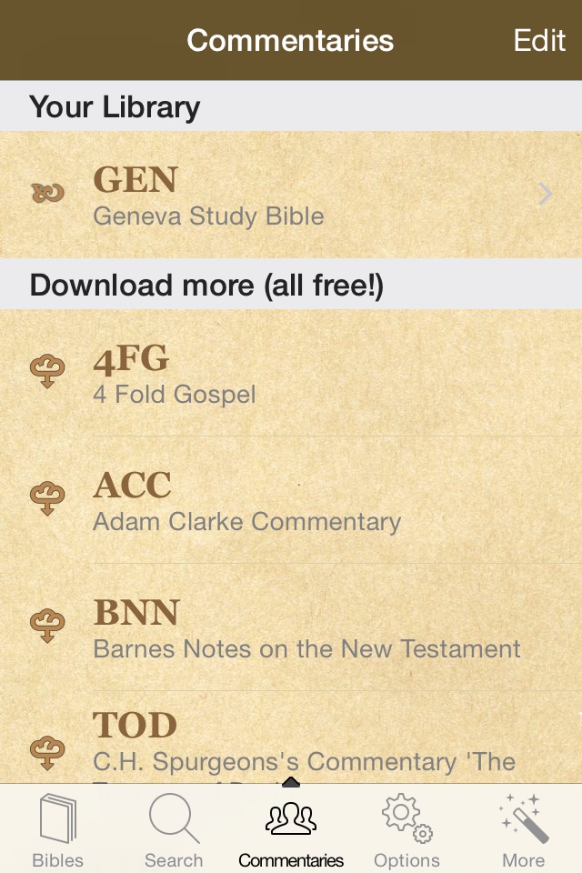 Bible Commentaries screenshot 3