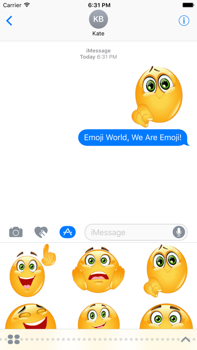 How to cancel & delete Emoji World - We Are Emoji! from iphone & ipad 2