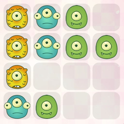 Synthesis-super cute Monster alien monster hits icon