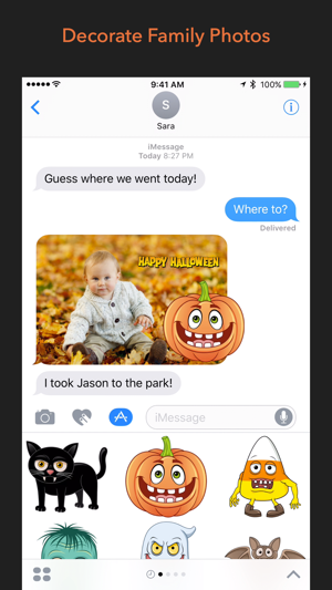 Halloween Holiday Stickers(圖3)-速報App