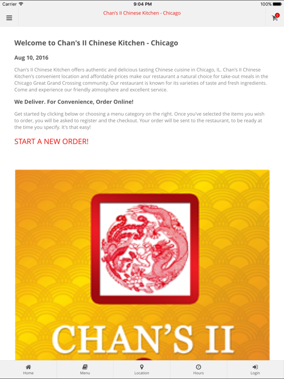 Chan S Ii Chinese Kitchen Chicago Online Ordering App Price
