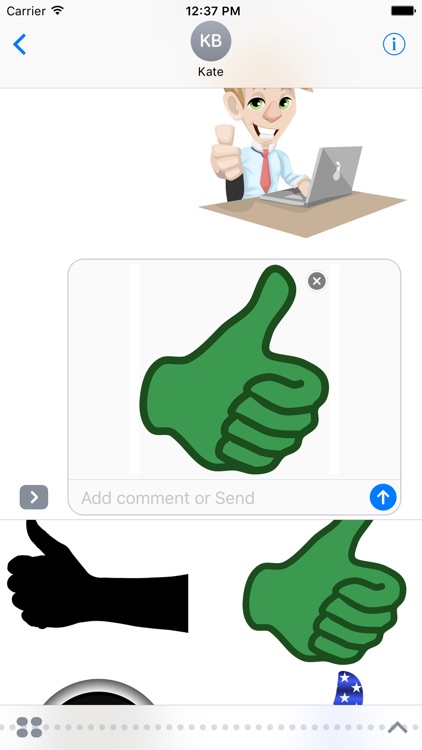 Thumbs Up Sticker Pack