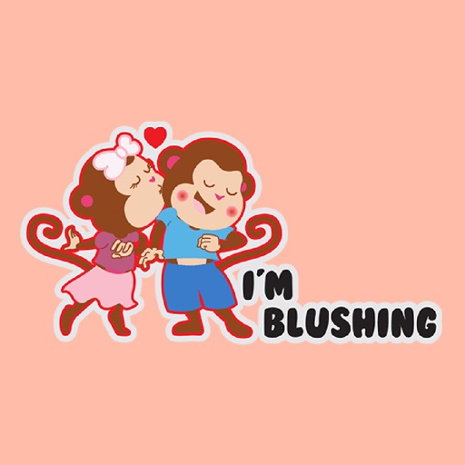 Joey+Joy Cheeky Romance Stickers icon