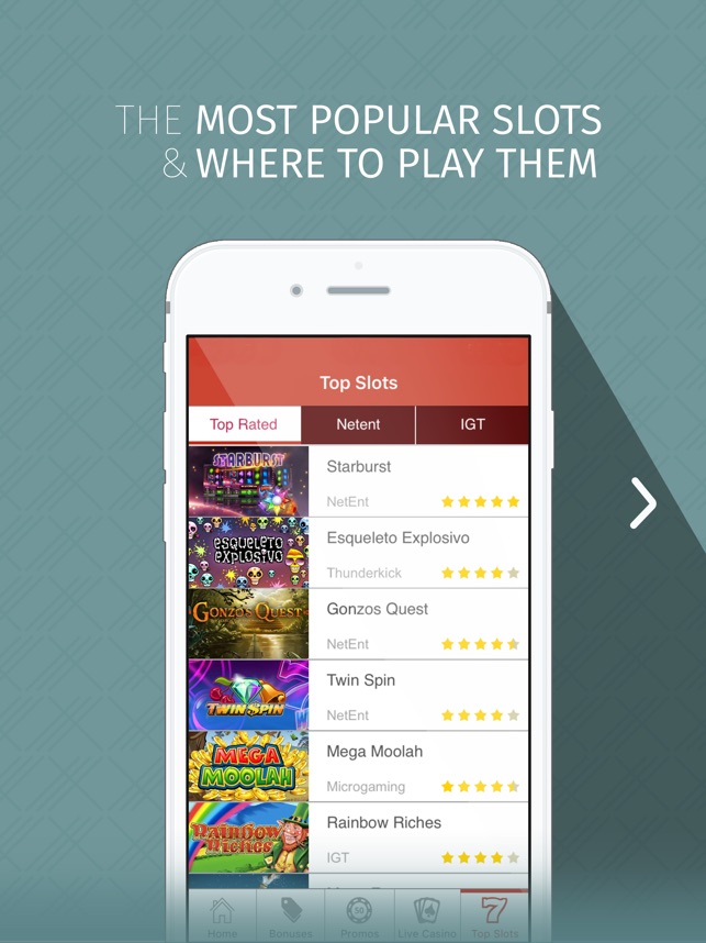 Online casino app apple games