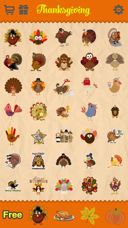 Thanksgiving Day Emoji Pro - Holiday Emoticon Stickers for Messages & Greetings