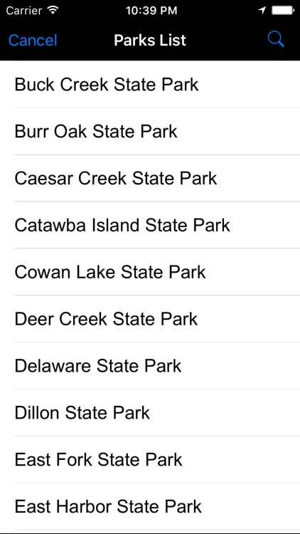 Ohio: State Parks & National Parks