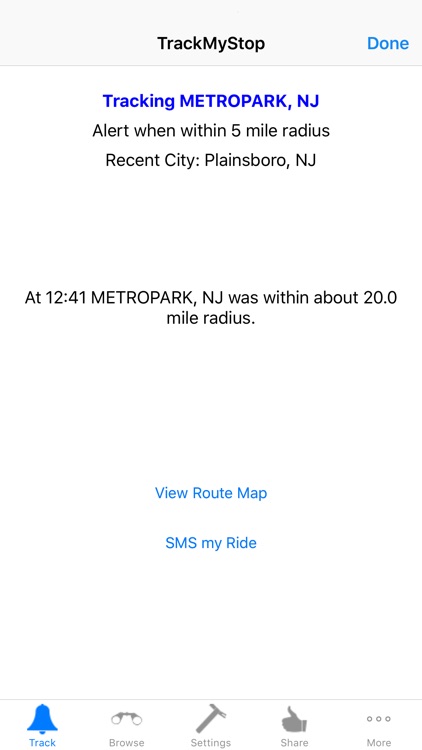 TrackMyStop: Never Miss your Stop: EZ Train Travel