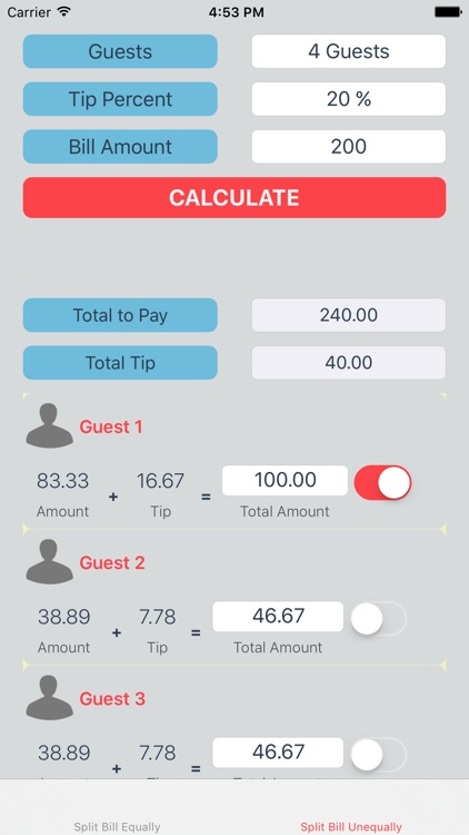 TipMe - Tip Calculator screenshot-4