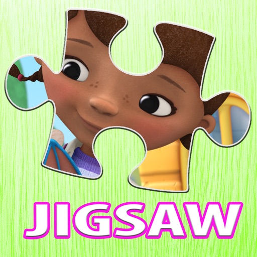 Cartoon Jigsaw Puzzles Box for Doc Mcstuffins iOS App