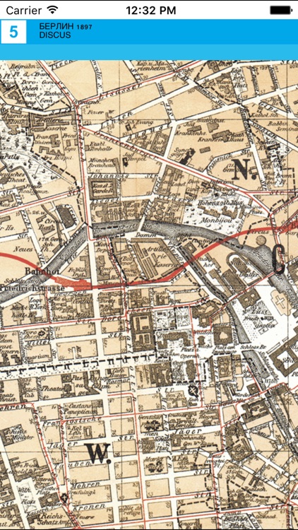 Berlin 1897. Historical Map. screenshot-3