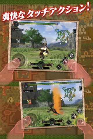 MONSTER HUNTER PORTABLE 2nd G for iOS screenshot 2