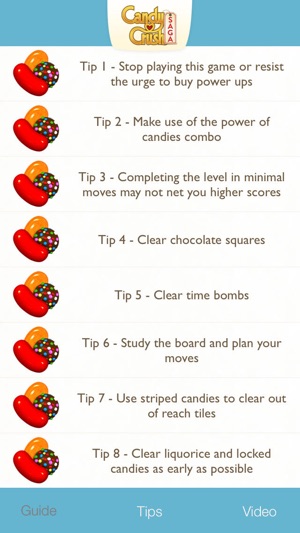 Tips, Video Guide for Candy Crush Saga Game - Full walkthrou(圖2)-速報App