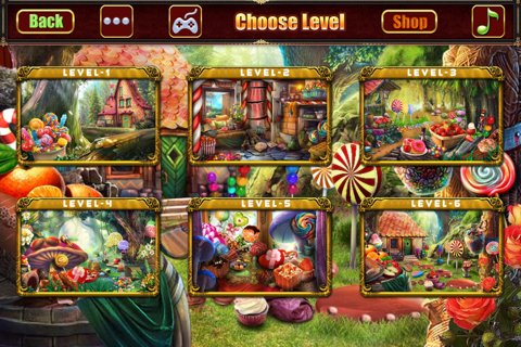 Candy Mania Hidden Objects screenshot 2