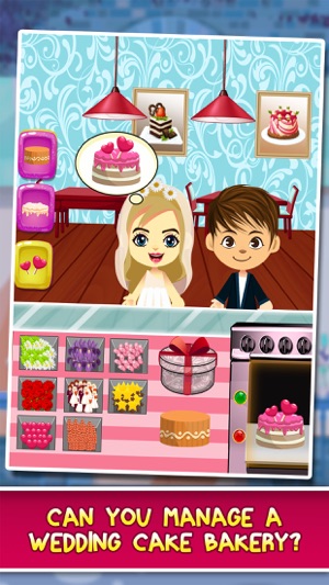 Wedding Cake Food Maker Salon - Fun School Lunch Candy Desse(圖1)-速報App